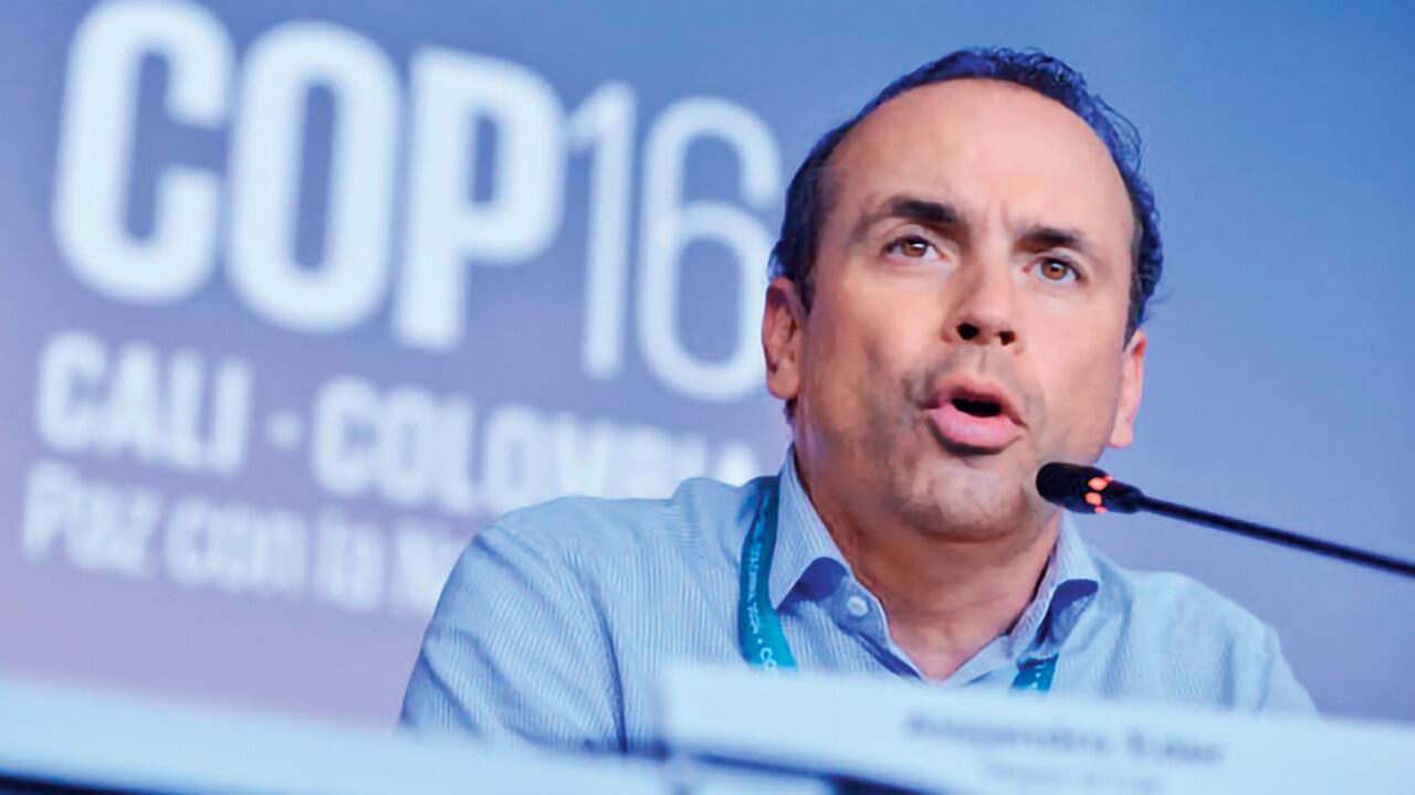Alejandro Eder en la COP16