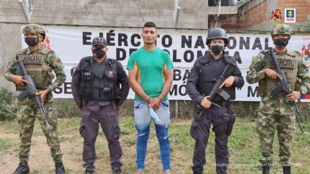 Edilson Gómez Espada, alias Grandote, sería integrante del grupo armado ELN, al que se le atribuye la muerte de un reincorporado.