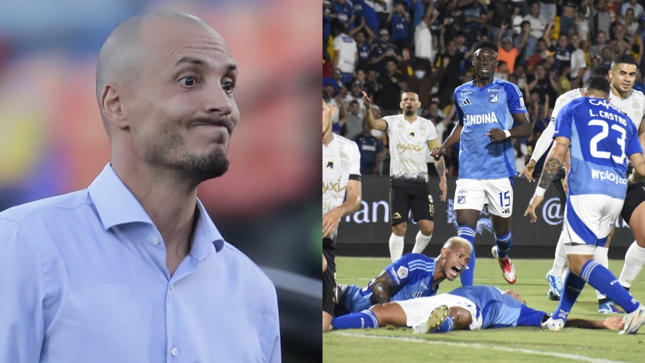 El estratega se mostró orgulloso por el juego que hizo su equipo después de lo que fue la expulsión.