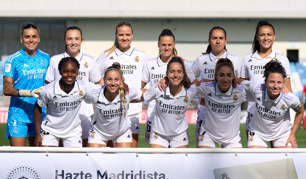 Real Madrid con la colombiana Linda Caicedo en su once inicial.