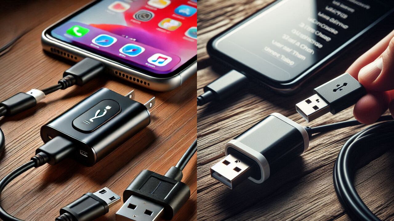 Algunos modelos de cargador cuentan con el puerto USB-A.