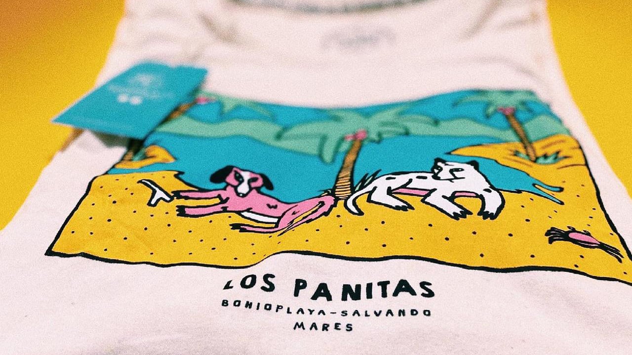 Bohíoplaya compra tela 50 por ciento pet reciclado y 50 por ciento algodón reciclado, este último se extrae de prendas de segunda mano o desechos textiles.