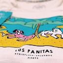 Bohíoplaya compra tela 50 por ciento pet reciclado y 50 por ciento algodón reciclado, este último se extrae de prendas de segunda mano o desechos textiles.