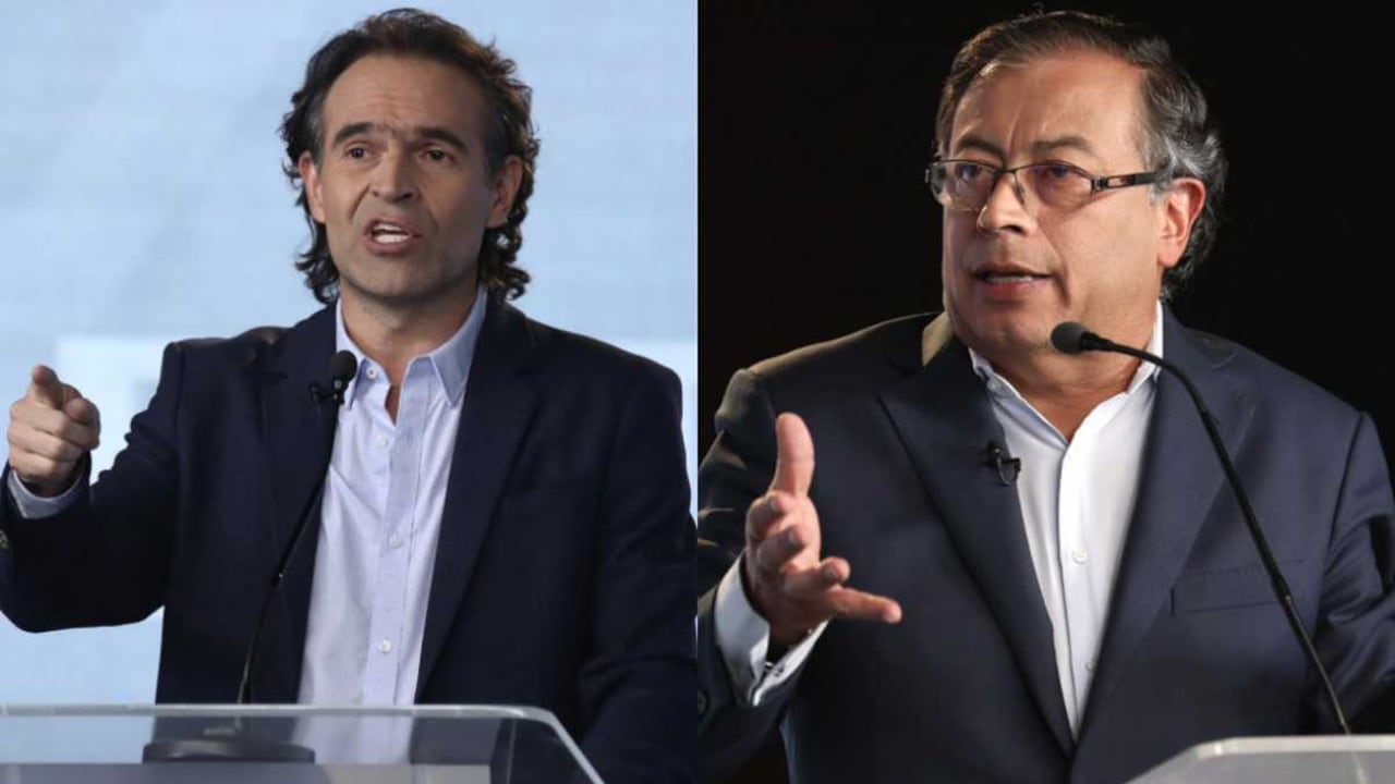 Gustavo Petro y Federico Gutiérrez