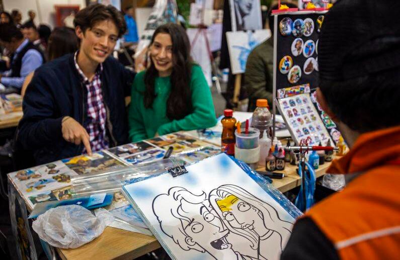El cómic y la caricatura estuvieron presentes en la versión 32 de la FilBo. FOTO: Mauricio Flórez / Semana