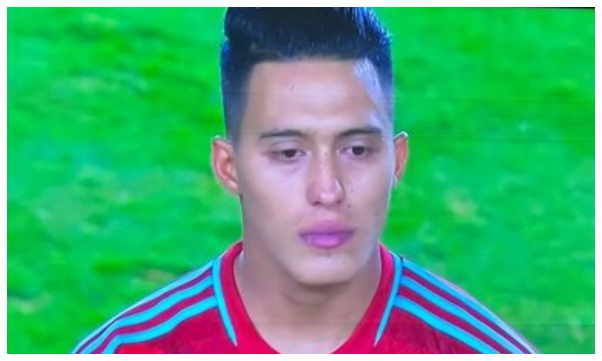 Sebastián Gómez, emocionado  al debutar con Colombia