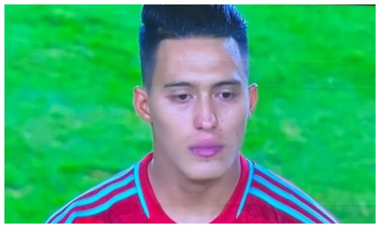 Sebastián Gómez, emocionado al debutar con Colombia