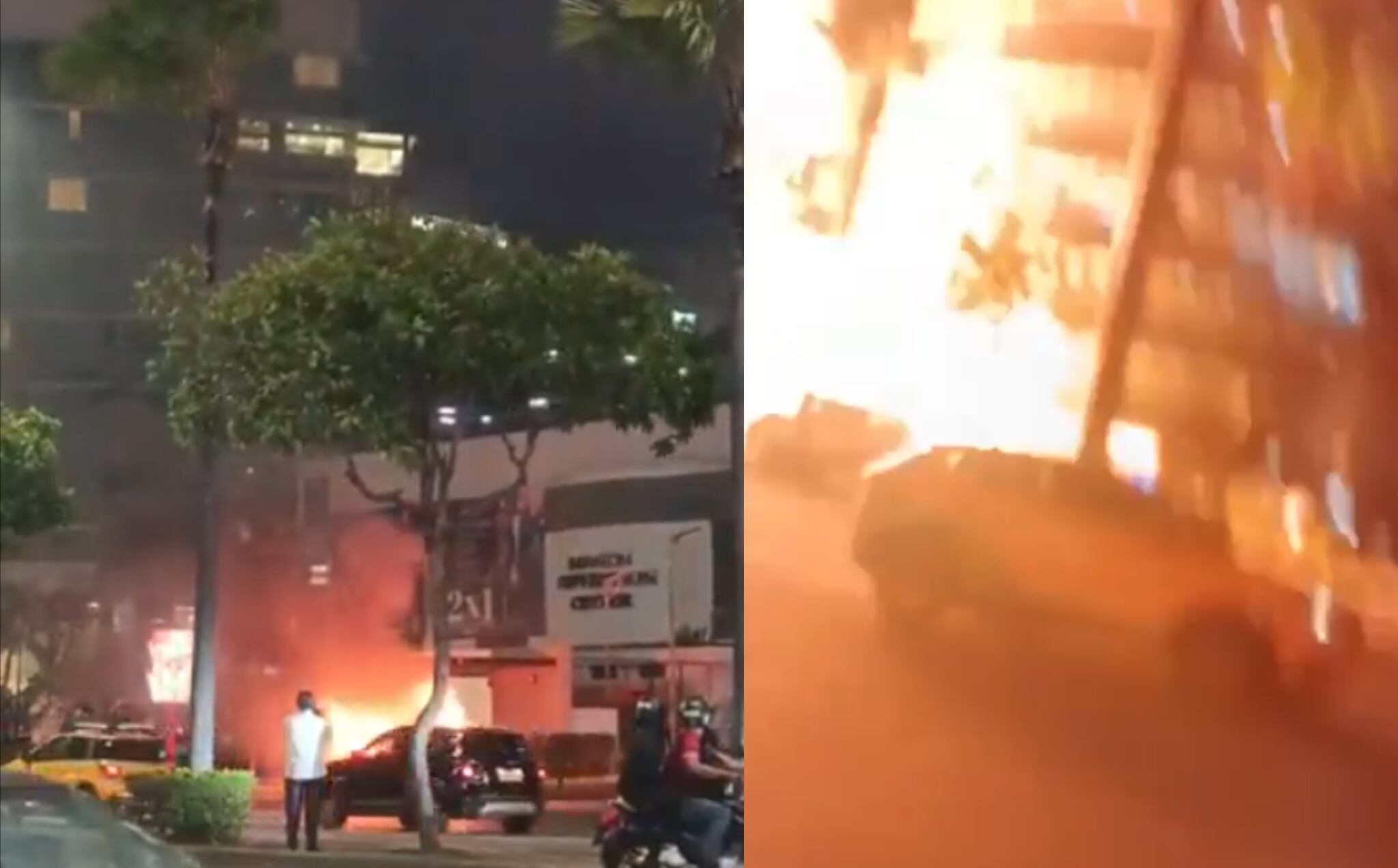 Explosión de carro bomba en Ecuador