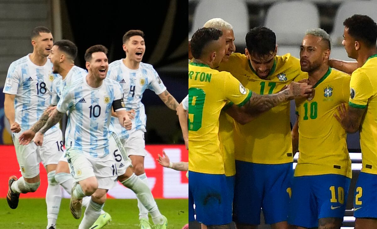 Brasil y Argentina se medirán en la final de la Copa América