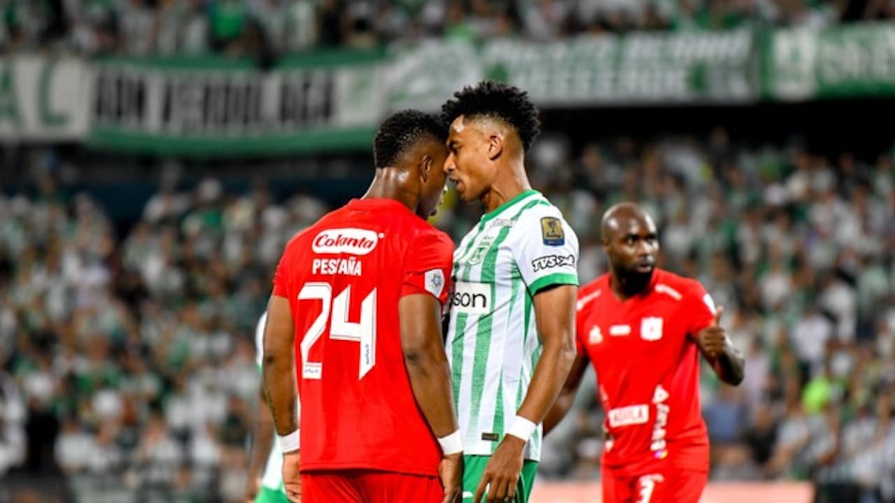 Nacional vs. América en el reciente clásico de Liga BetPlay-II igualaron 1-1