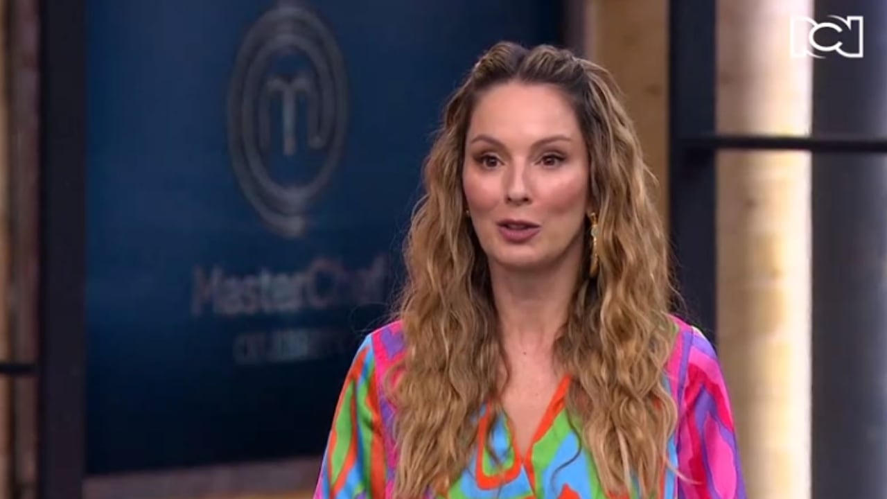 Claudia Bahamón, presentadora de 'MasterChef'.