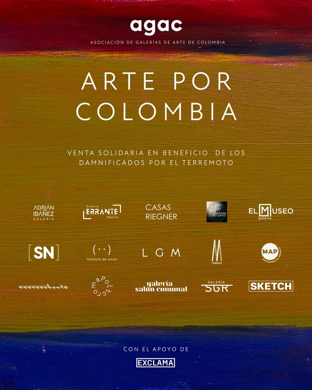 Galerías de arte unidas para esta causa.