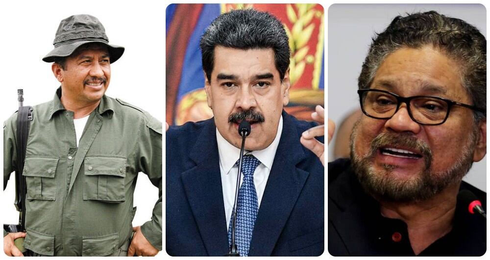 Nicolás Maduro apoya a las disidencias de Gentil Duarte e Iván Márquez, según información de inteligencia.