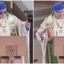 Thomas Eschenbacher predica en una iglesia de Hammelburg, Alemania.