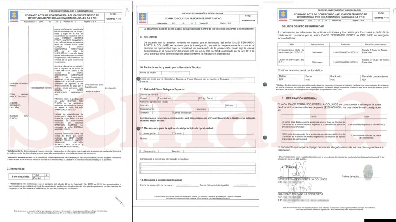 Portilla es socio y fundador de Gistic, una de las empresas salpicadas en el escándalo de la Ruta del So