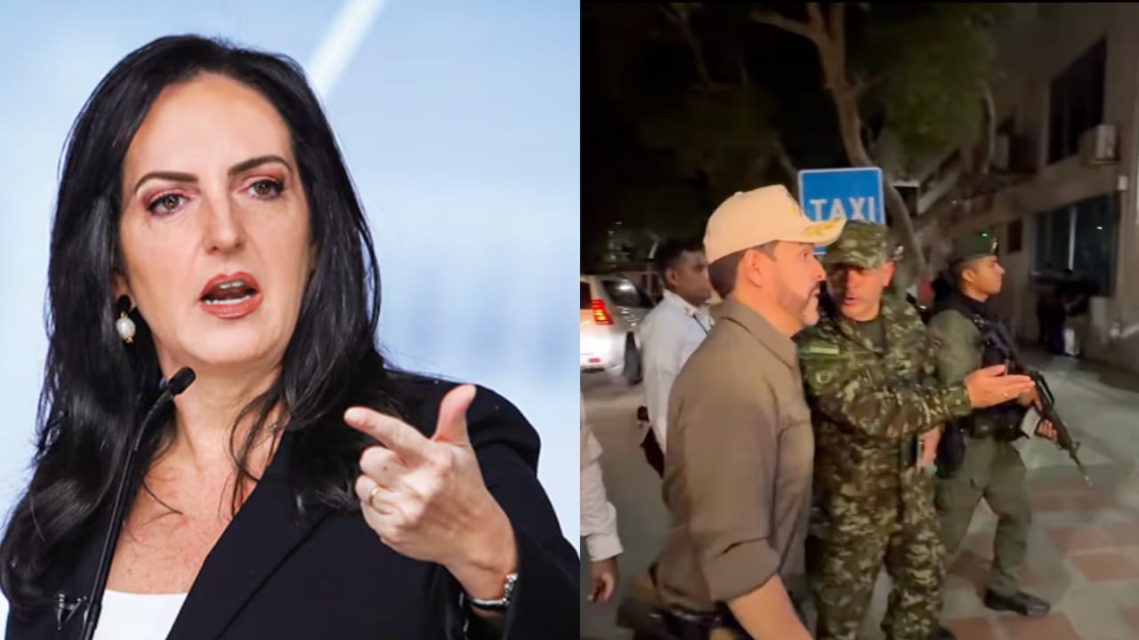 “Les sorprende la pistola al cinto de Abelardo. ¿Y este espeluznante video de hombres armados hasta los dientes? ¿No les causa ninguna inquietud?”, dijo María Fernanda Cabal.