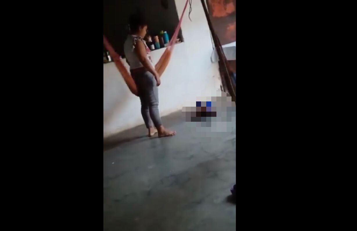 Ángela Julieth Cuniche, la mujer que agarró a patadas a un bebé en Casanare