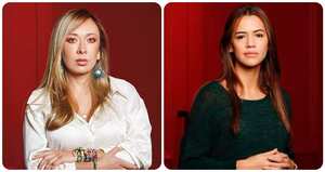 Katherine Miranda (Alianza Verde) y María Fernanda Carrascal (Pacto Histórico).