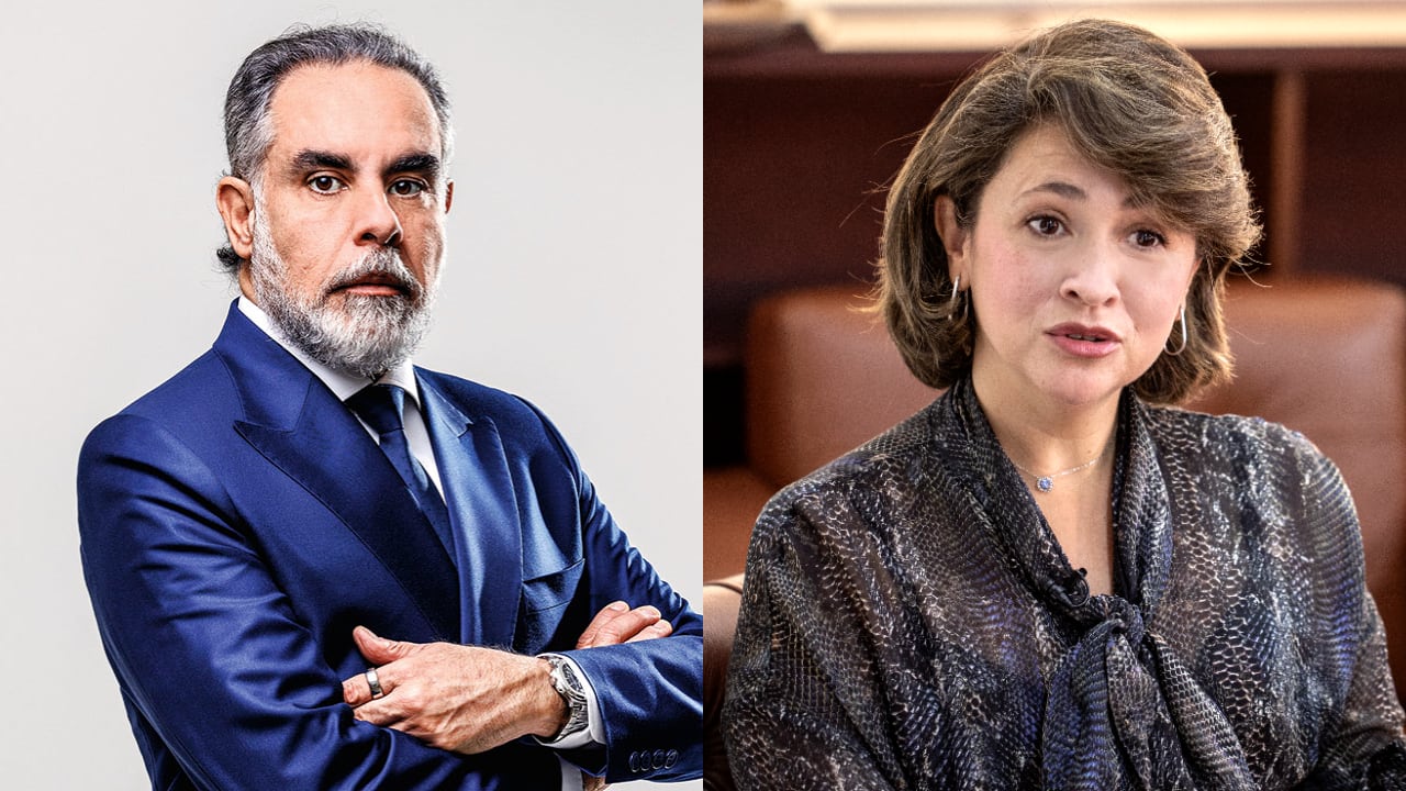 Armando Benedetti y Cristina Lombana.