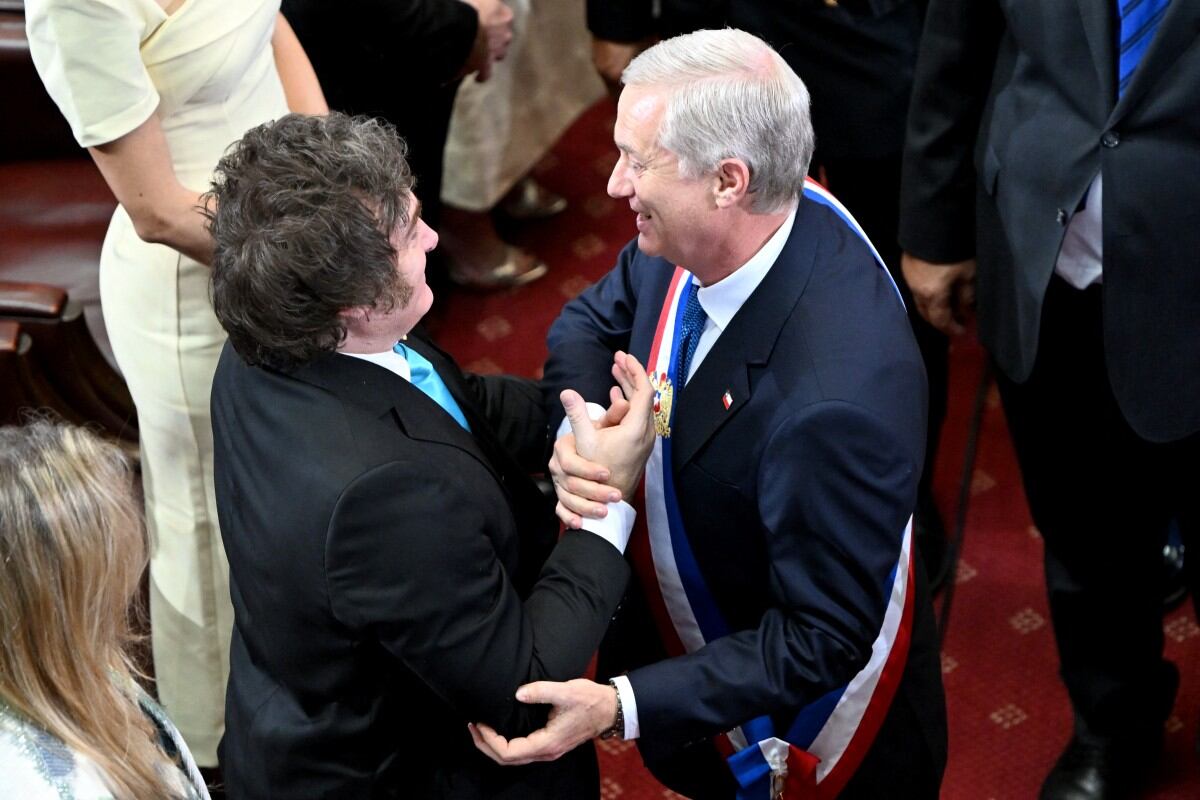 José Antonio Kast y javier Milei