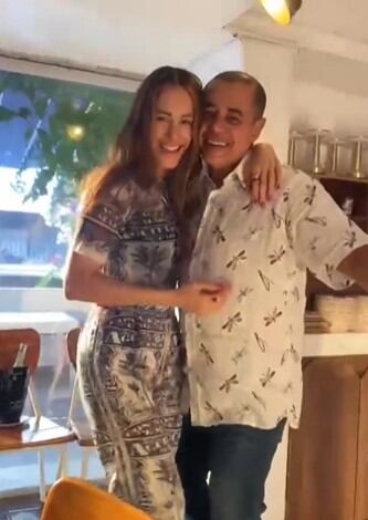 Viviana compartió momentos emotivos con Edwin