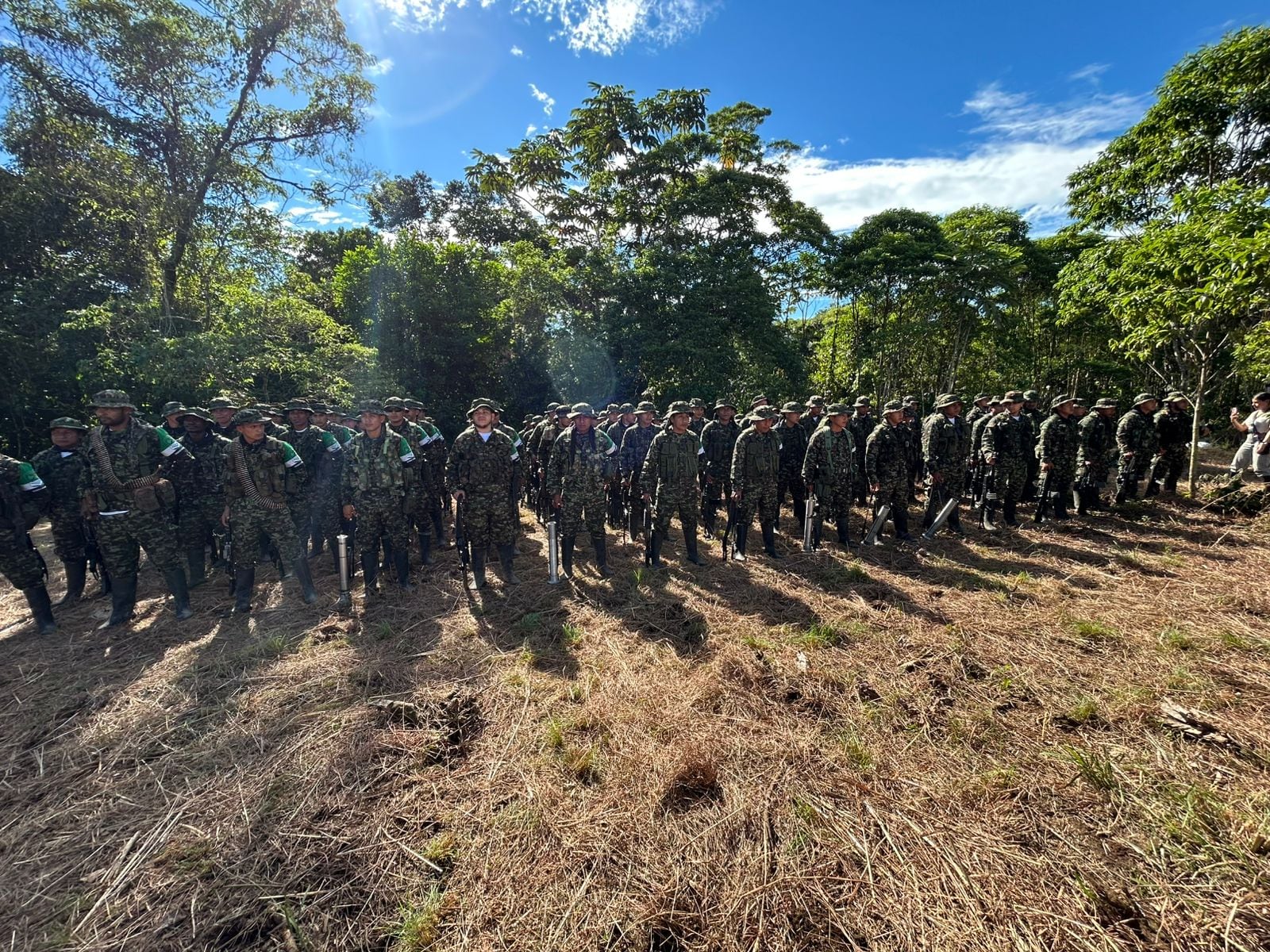 Tal como estaba programado, este evento histórico de procesos de paz en el país inició en el Valle del Guamuez después de las 3:00 de la tarde de este jueves 18 de junio del 2026.