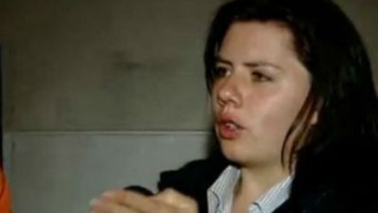 Lizeth Villamil, madre de la niña Ana María Forero.