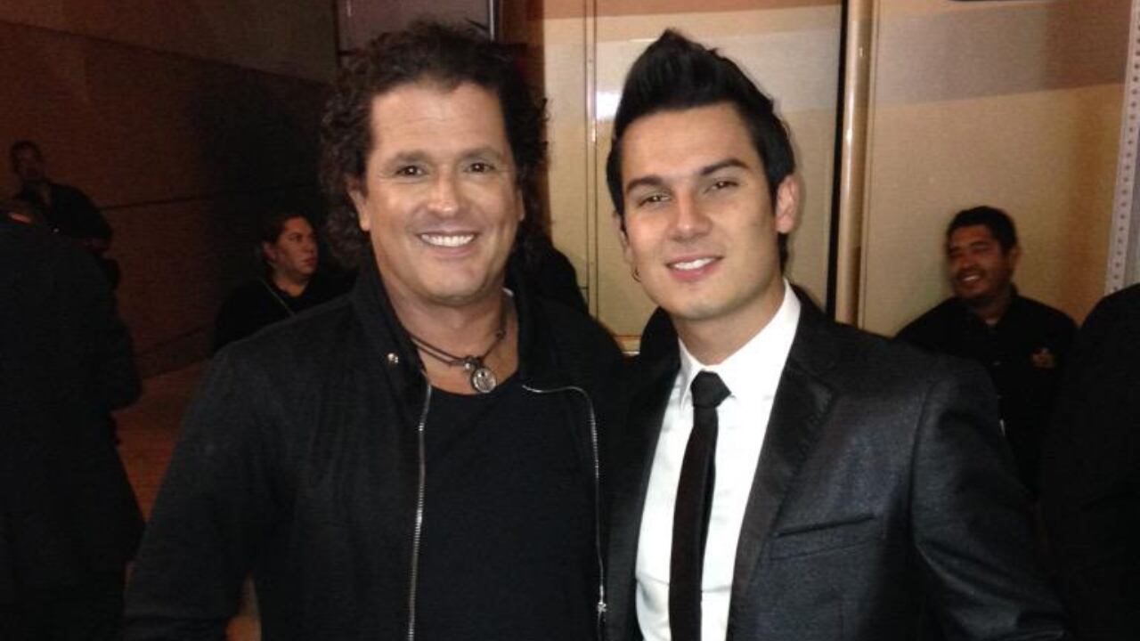 Pipe Bueno le dio sorpresa a Carlos Vives; el artista no contuvo las lágrimas.