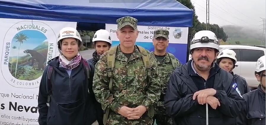 Ejército en el sector conocido como El Ocho.