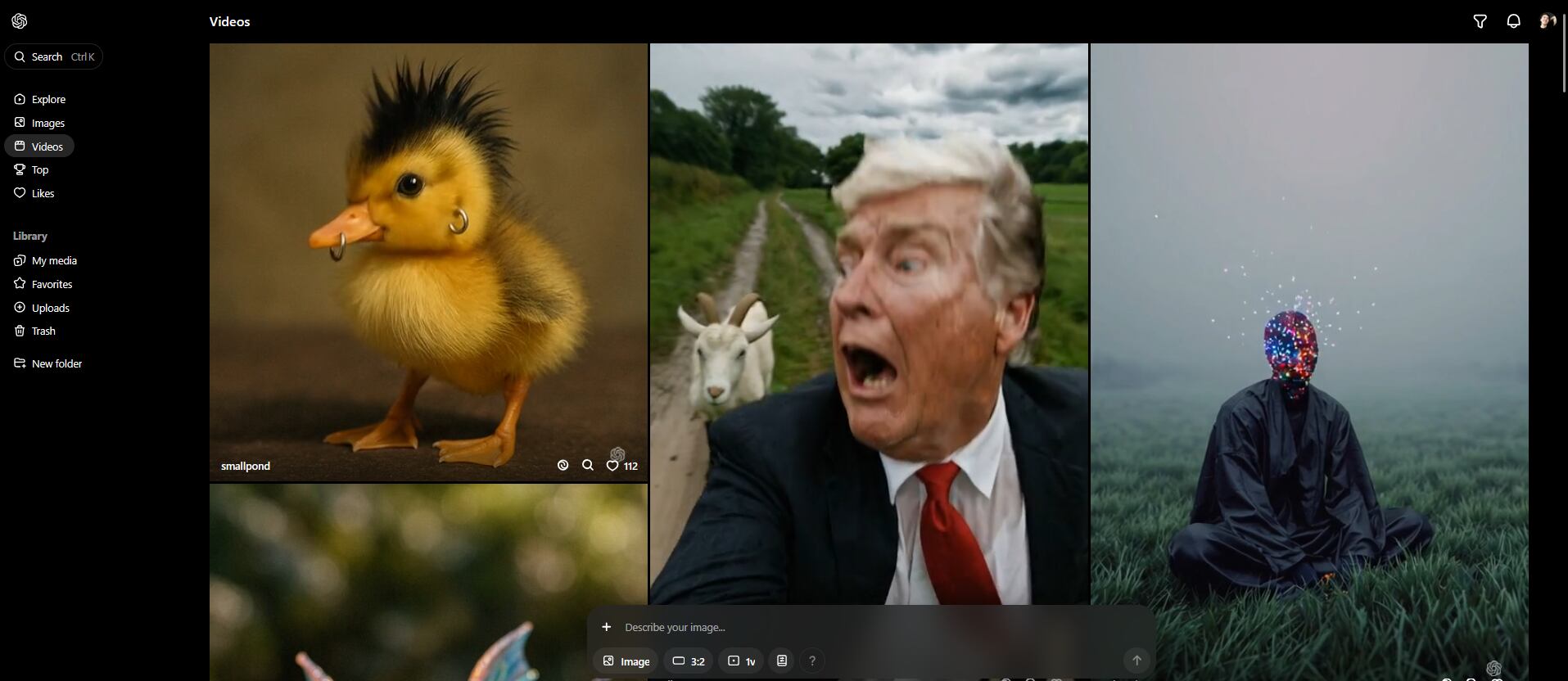 La nueva interfaz de ChatGPT evoca la experiencia clásica de Tumblr.