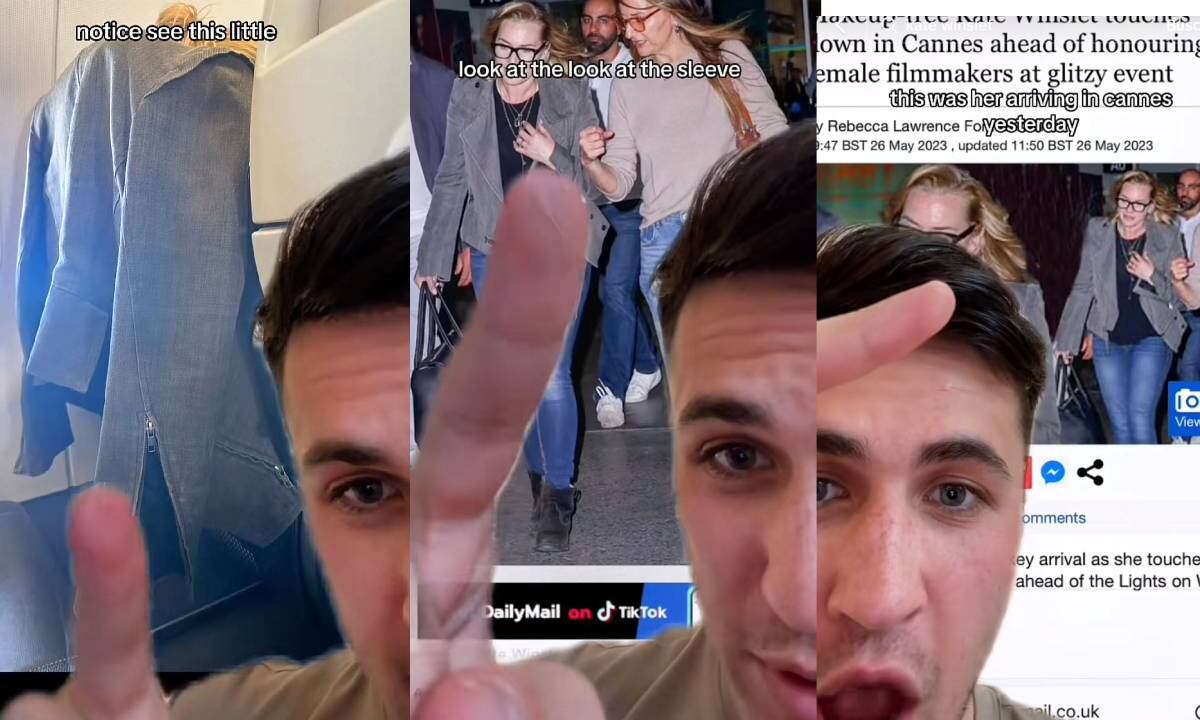 El famoso tiktoker contó el momento en el que puso música de Celine Dion sin saber que estaba con la protagonista de Titanic