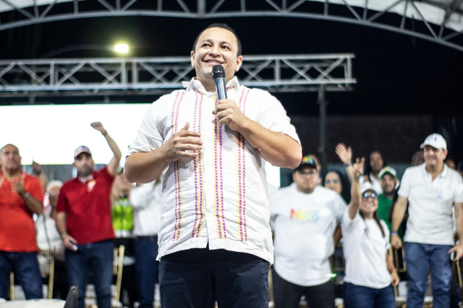 Cierre de campaña de Juan David Piedrahita en Cartago