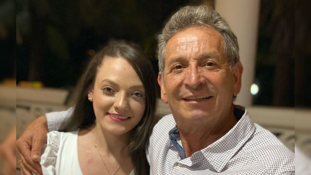 Daniela, la nieta de Darío Gómez. Facebook Darío Gómez