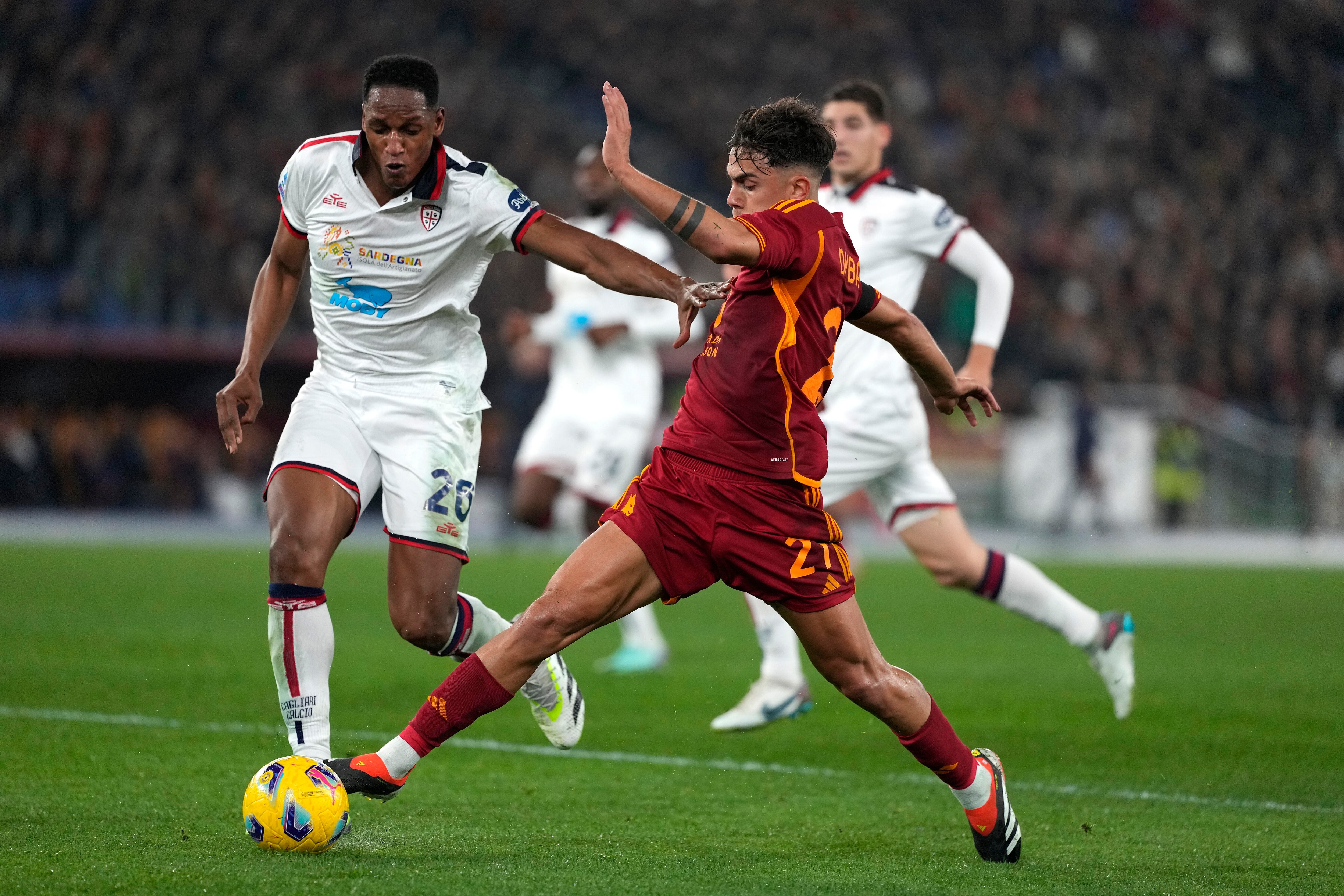 Roma vs Cagliari - Serie A - Yerry Mina