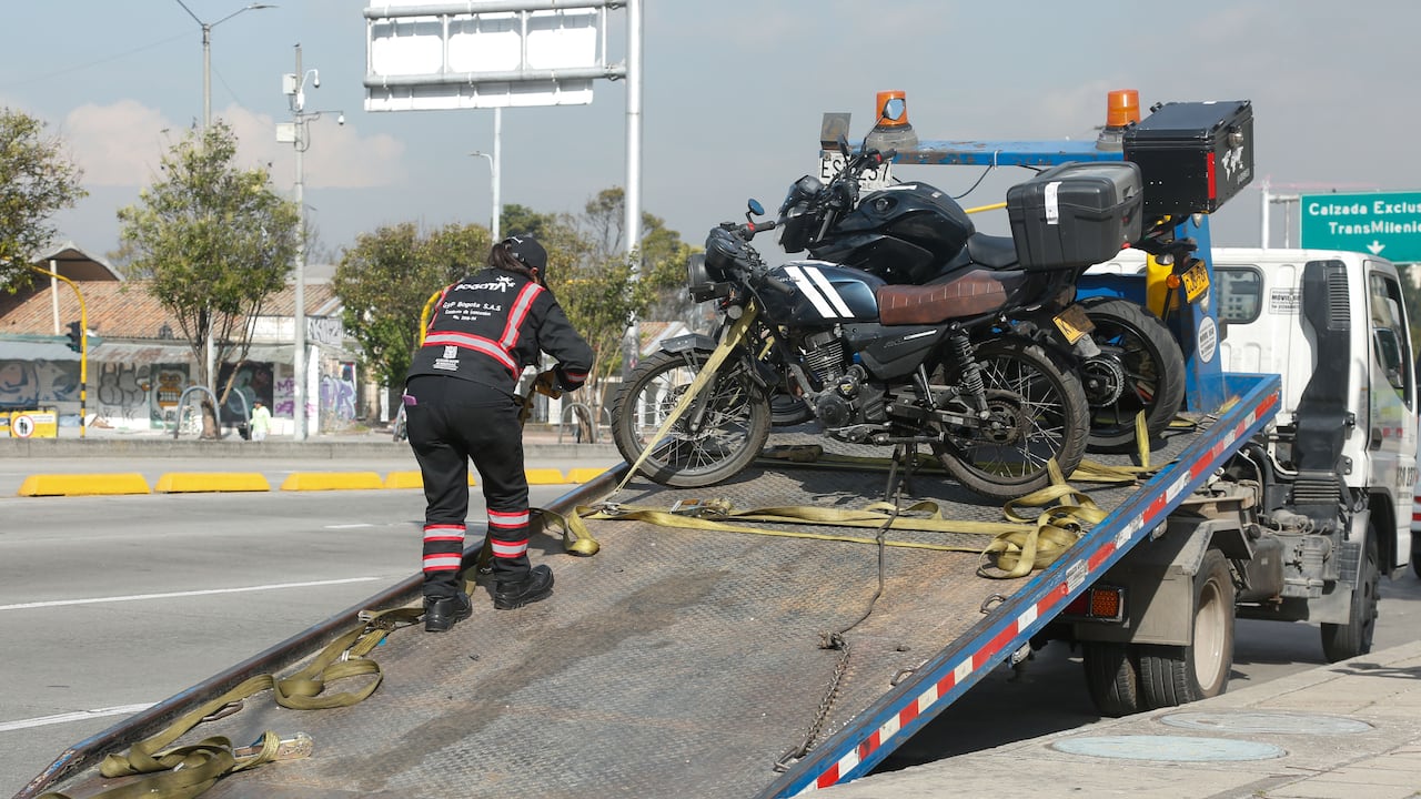 Estas son las únicas grúas que pueden inmovilizar vehículos.