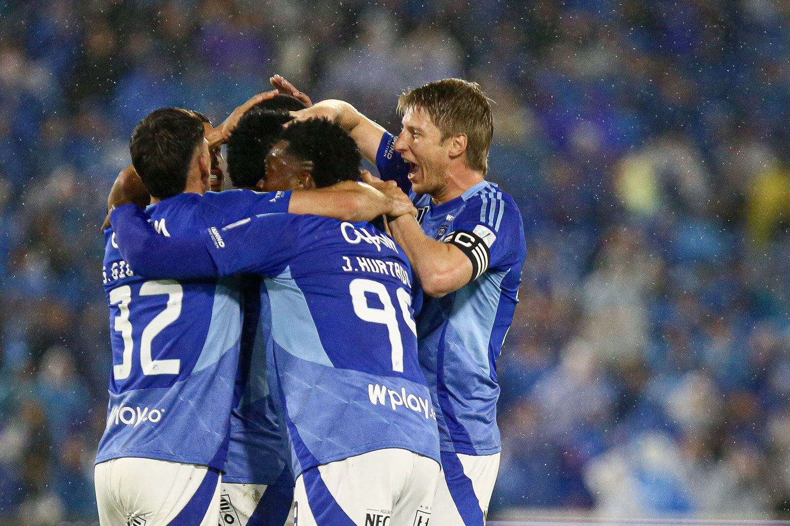 Imagen del partido entre Millonarios y Deportivo Cali por la fecha 6 del segundo semestre de la Liga colombiana 2025.