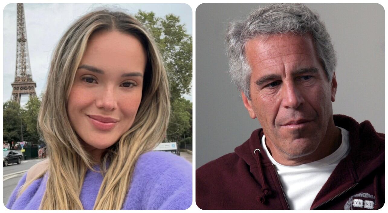 Andrea Sterling y Jeffrey Epstein