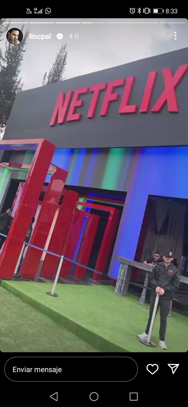 Lincoln Palomeque asistió al FEP gracias a Netflix