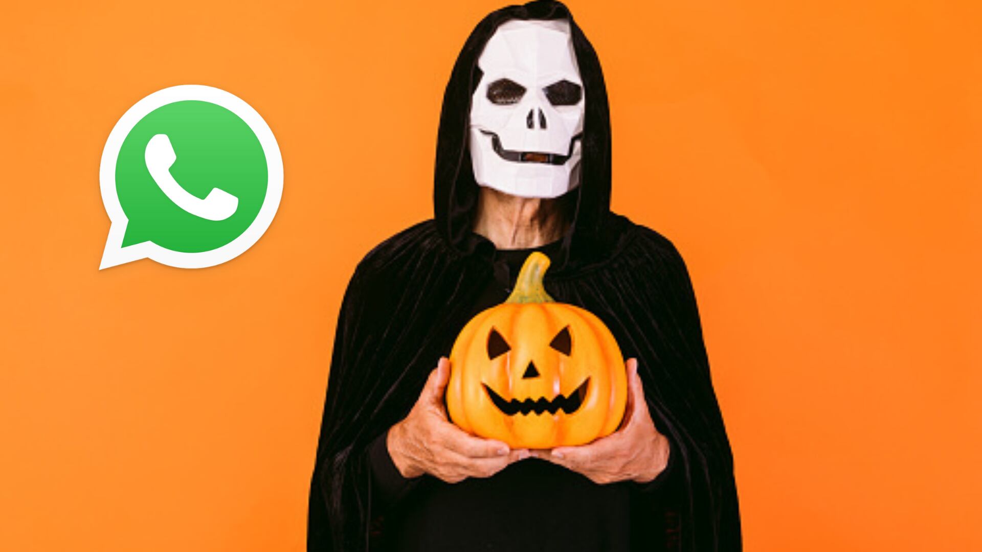 Enviar frases por WhatsApp es una forma de celebrar la noche de Halloween.
