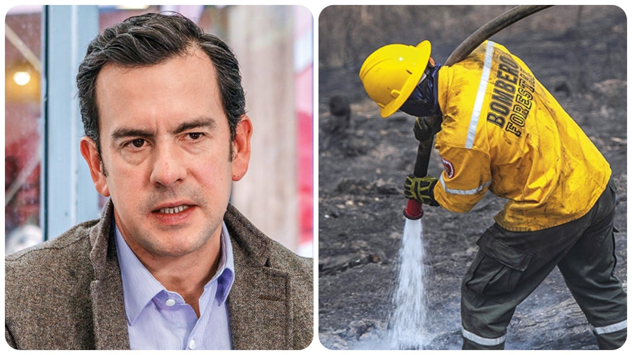 El ministro del Interior, Rodrigo Lara, se refirió a la denuncia por las presuntas irregularidades en la Dirección Nacional de Bomberos.