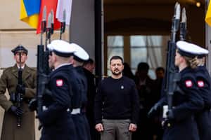 El presidente Ucraniano, Volodimir Zelenski visitó varios países de Europa buscando apoyo militar