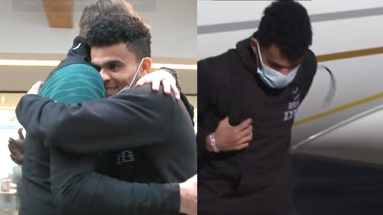 Luis Díaz aterrizó este viernes en Liverpool