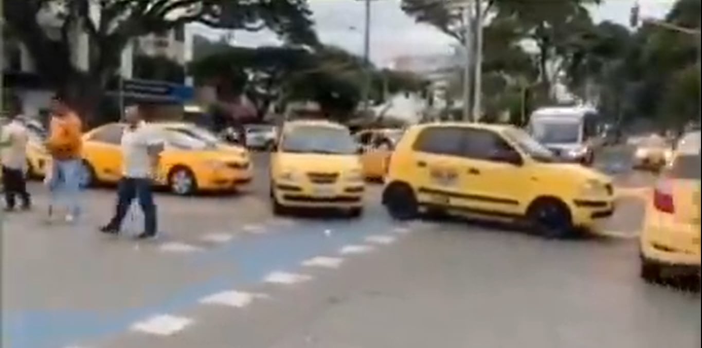 Los conductores reclamaban por las agresiones que sufrieron algunos de sus compañeros