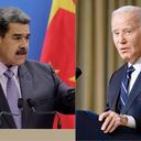 Nicolás Maduro, presidente de Venezuela y Joe Biden, presidente de Estados Unidos. Foto 1: AFP / Foto 2: AP