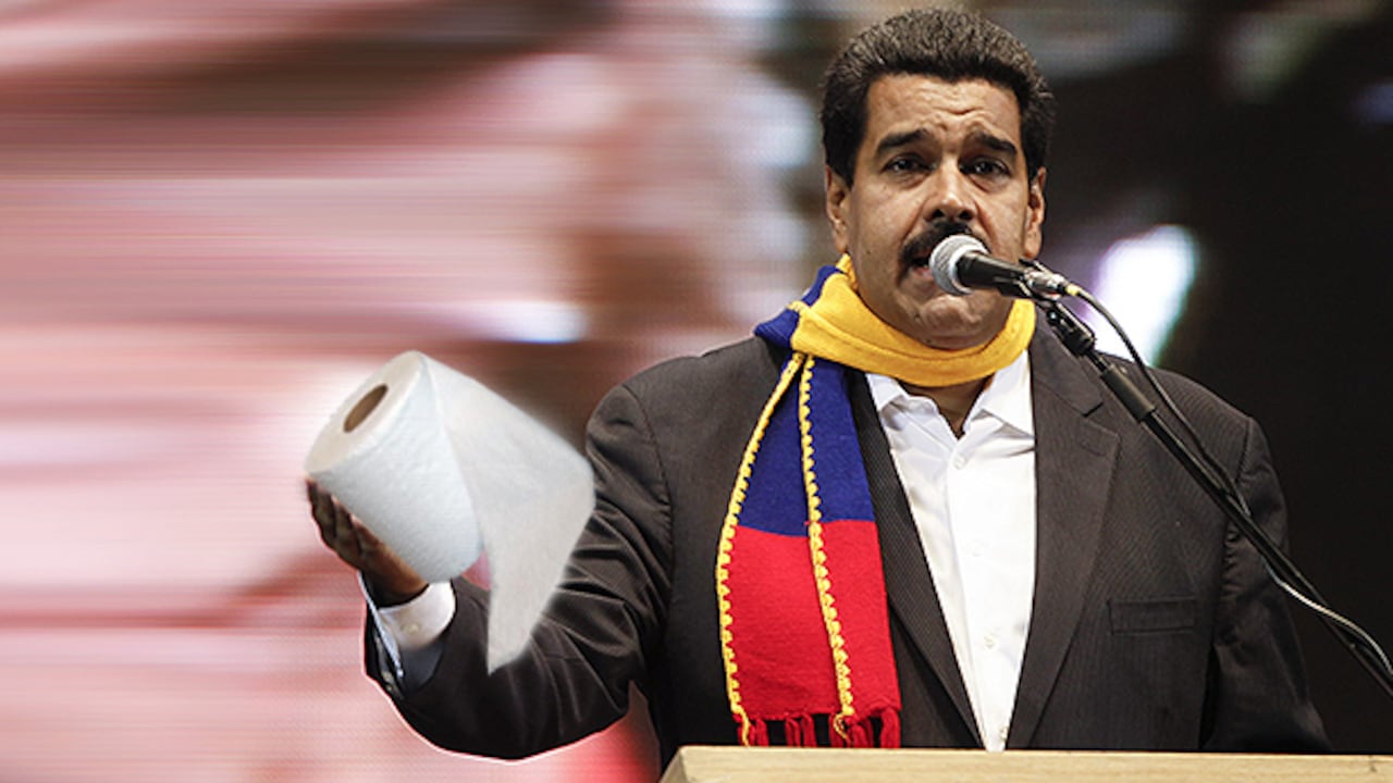 Nicolás Maduro anuncia la importación de 5 millones de rollos de papel higiénico a Venezuela.