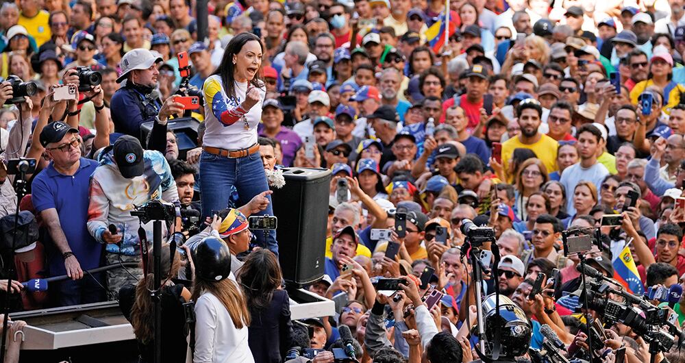     María Corina Machado no se da por vencida y le anunció a su país que Edmundo González llegará a Venezuela y se posesionará.