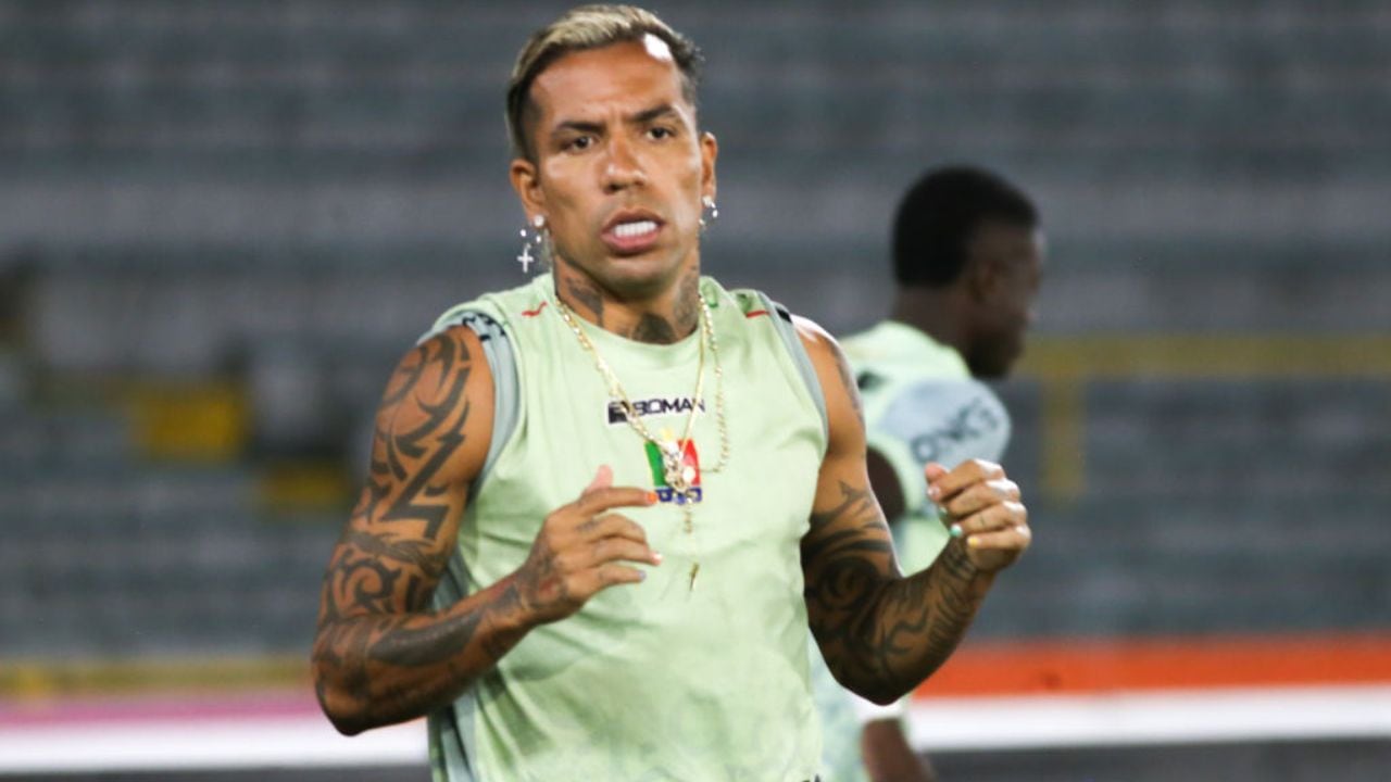 Dayro Moreno con los colores de Onde Caldas.