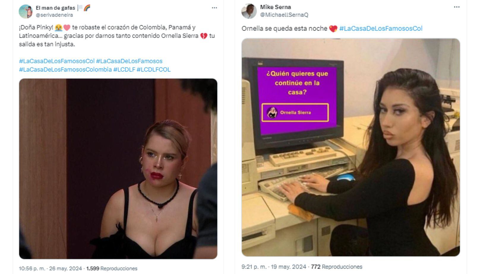 Así reaccionaron en redes tras la salida de Ornella de 'La casa de los famosos'; los memes no se hicieron esperar