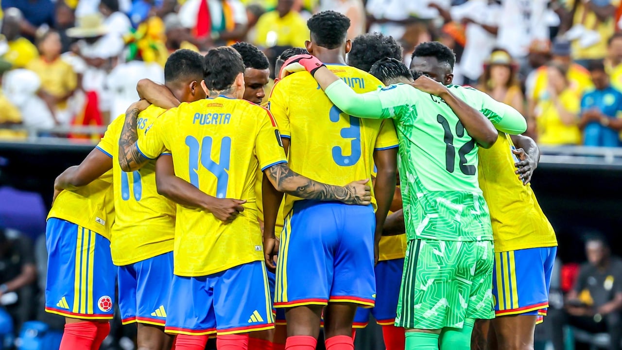 Selección Colombia ante Suiza por los octavos de final de la Copa del Mundo.