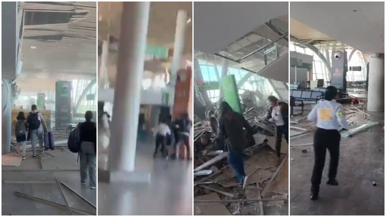 El Aeropuerto Internacional Matecaña, de Pereira, luego del terremoto en Colombia registrado el 10 de agosto de 2026